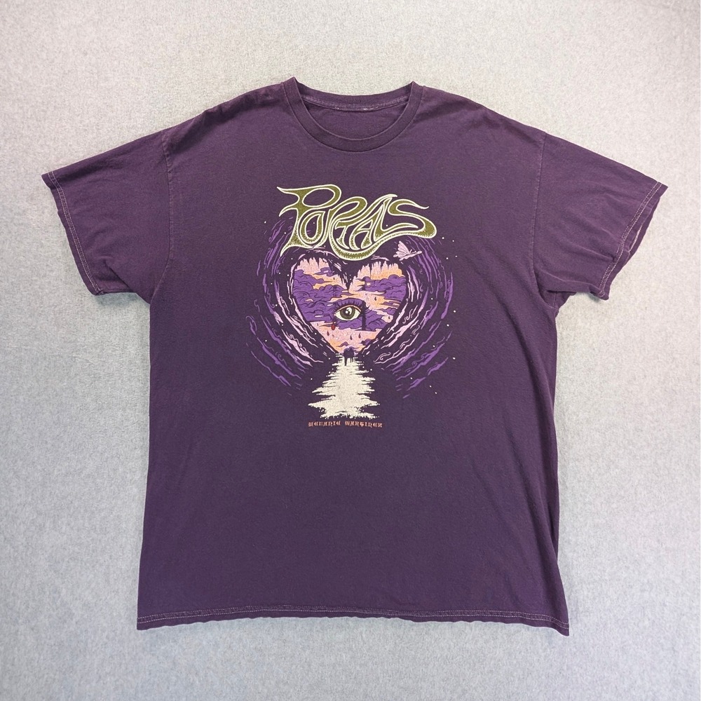 Melanie Martinez Portals Official Tour T-Shirt Purple‎ Short Sleeve XL 23x29